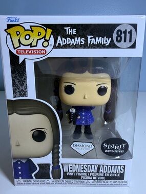 Funko Pop! Television Wednesday Addams #811 (Diamond Collection – Exclusive)